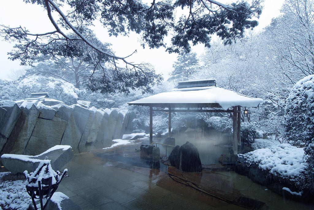 Hotel Sendai Akiku Weni Bonfire No Tang Exterior foto